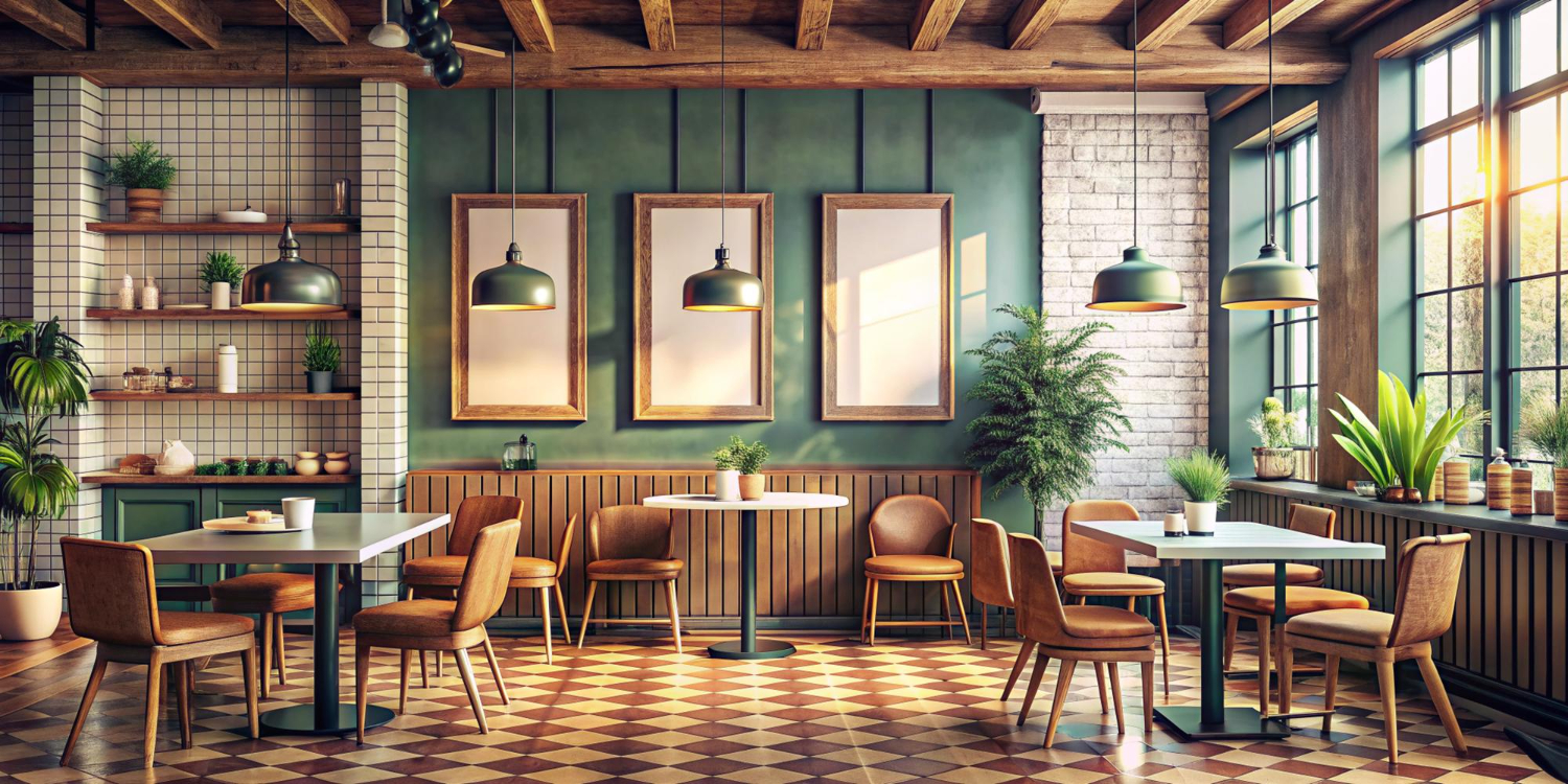 עיצוב מסעדה קטנה