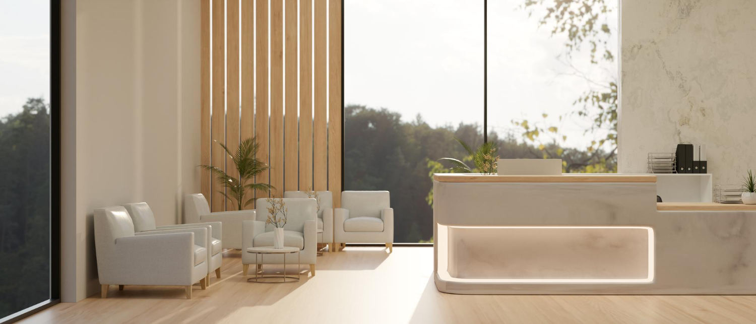 עיצוב פנים לקליניקה