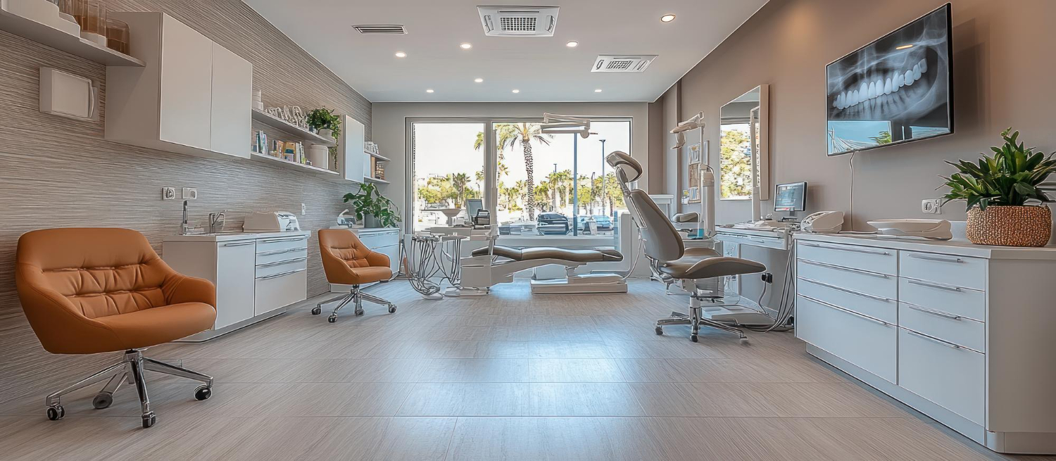 עיצוב פנים למרפאת שיניים